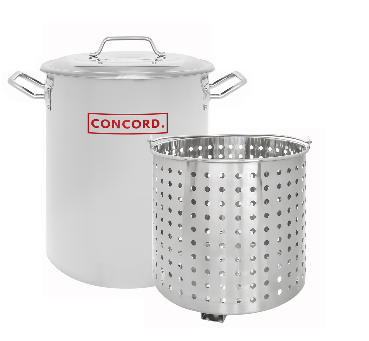 Stainless Steel Stock Pot w/Steamer Basket