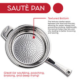 Swiss Inox 18 PCS Cookware Set