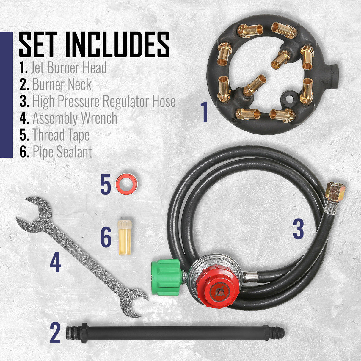 Jet 10 Burner Head