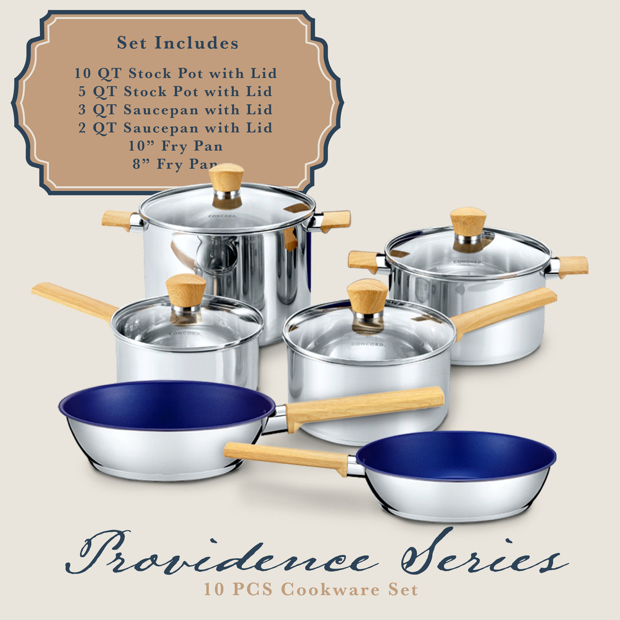 10 PCS Providence Series
