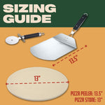 3 PCS Stainless Steel Pizza Kit