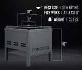 Stronghold Wok Burner (DROP IN WOK Edition) (16")