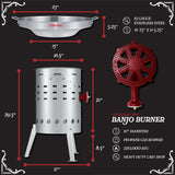 Stainless Steel El Grande Stove + Comal