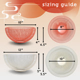 Concord Kyoto Series fruit basket sizing guide