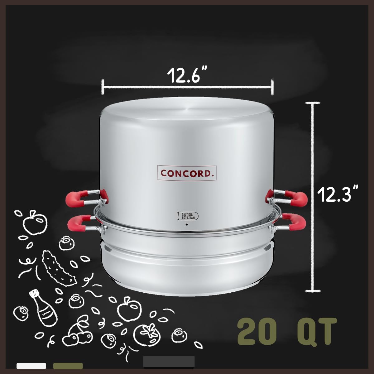 Turbo Steam Canner Canning Pot