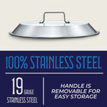 Stainless Steel Replacement Lid (for The Original Comal 22")