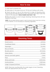 Stainless Steel 3 Tier Steamer Pot (30cm)