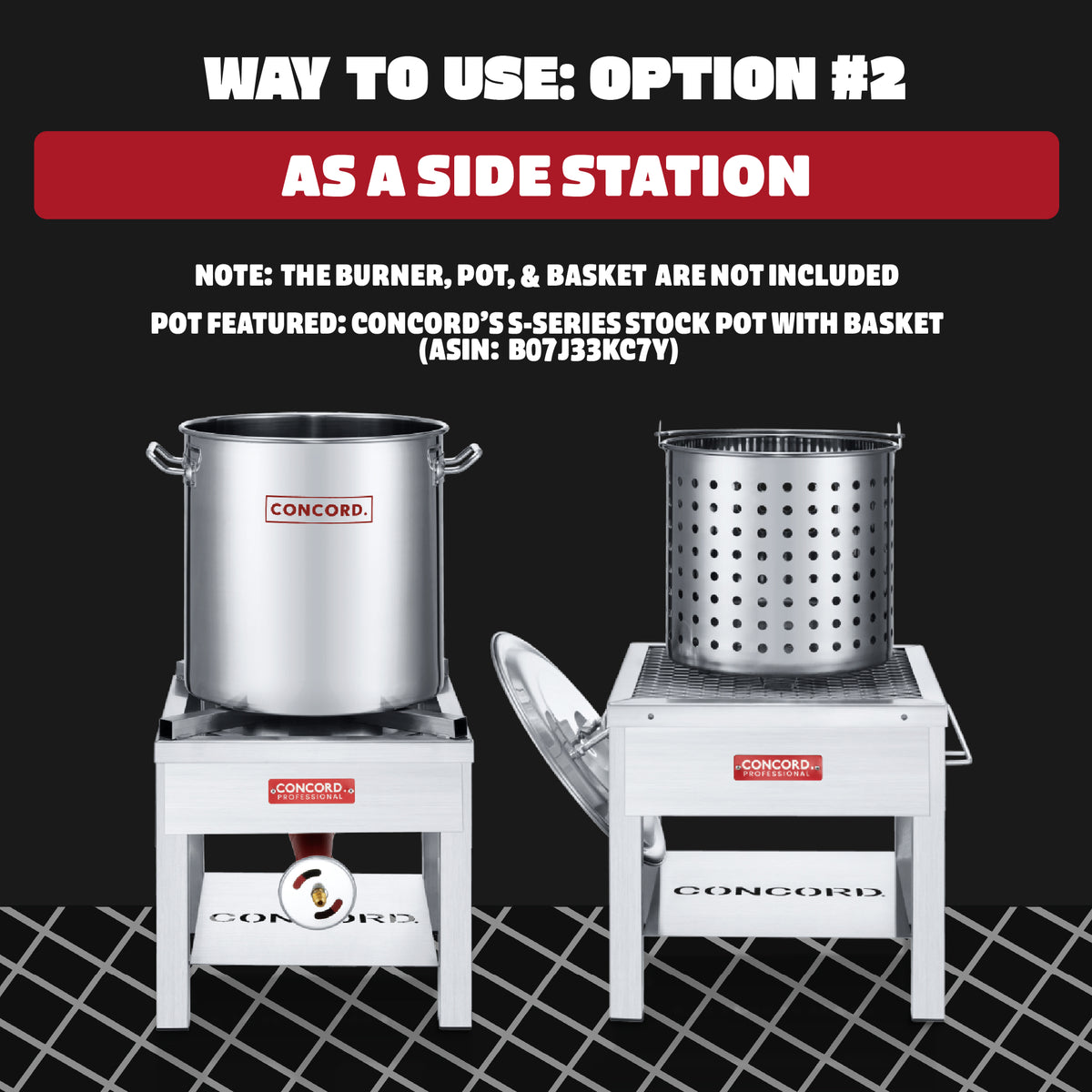 The Watson Multi-Use Outdoor Burner Station