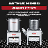 The Watson Multi-Use Outdoor Burner Station