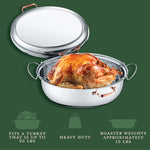 12 QT Stainless Steel Roasting Pan