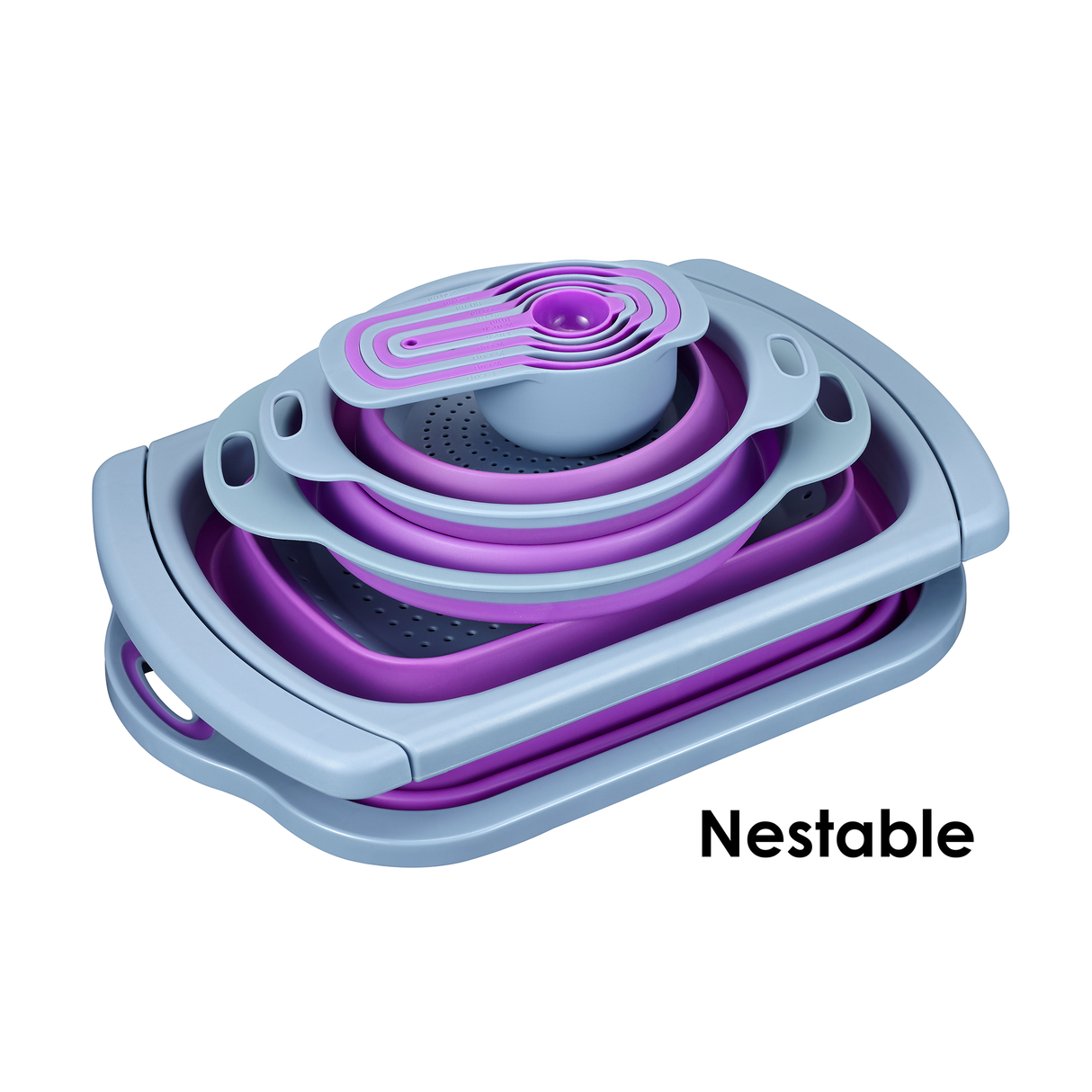 PurpleChef 10 PCS Collapsible Kitchen Set