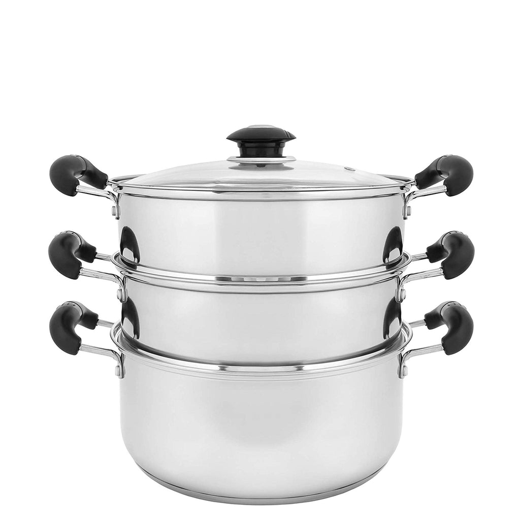 Stainless Steel Steamer Pot, Steaming Cookware, Saucepot With