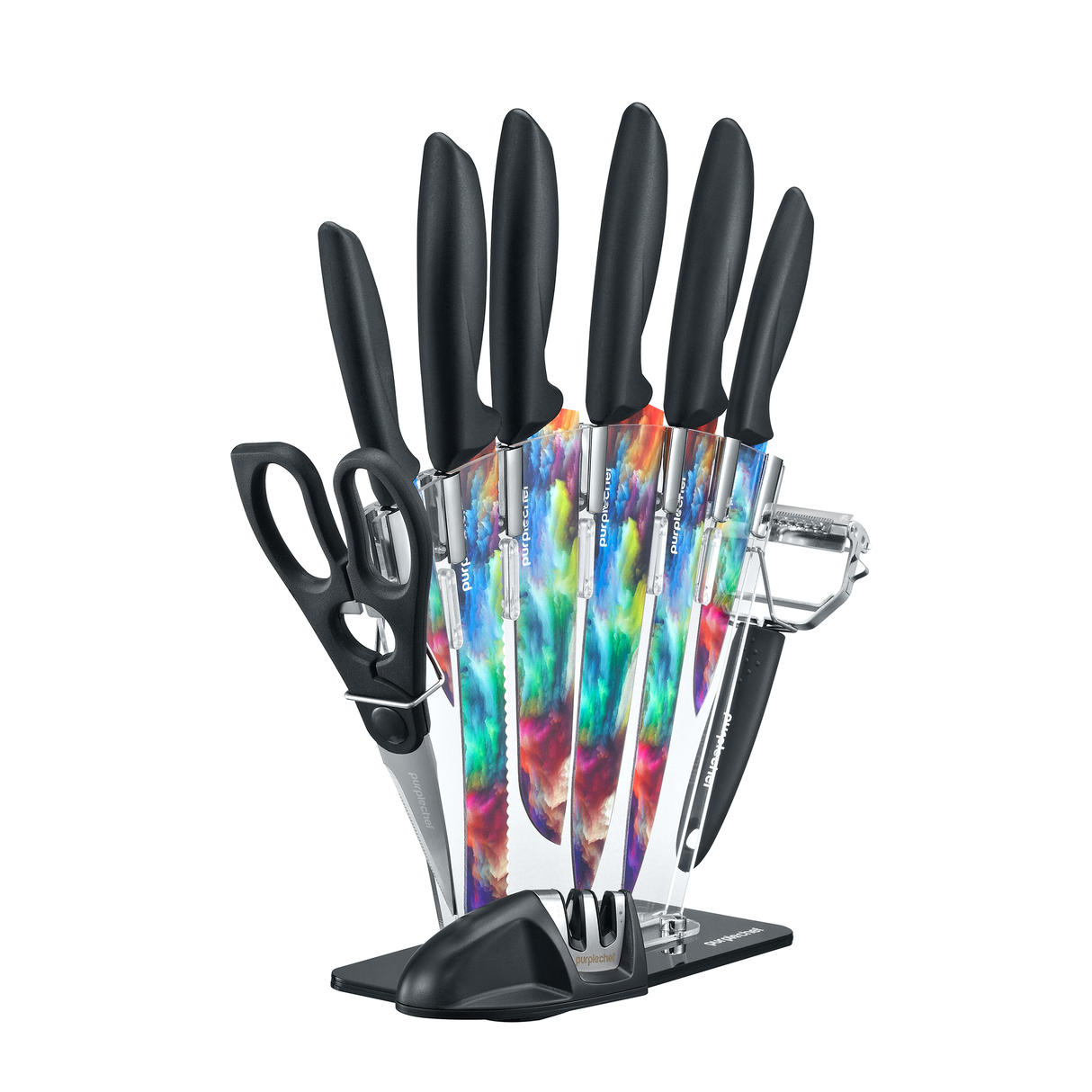 PurpleChef Cosmos Kitchen Knives Set