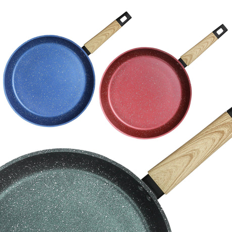 Art of Cooking 12" Granite Nonstick Frying Pan (Canyon Red, Ocean Blue, Forest Green) - Concord Cookware Inc
