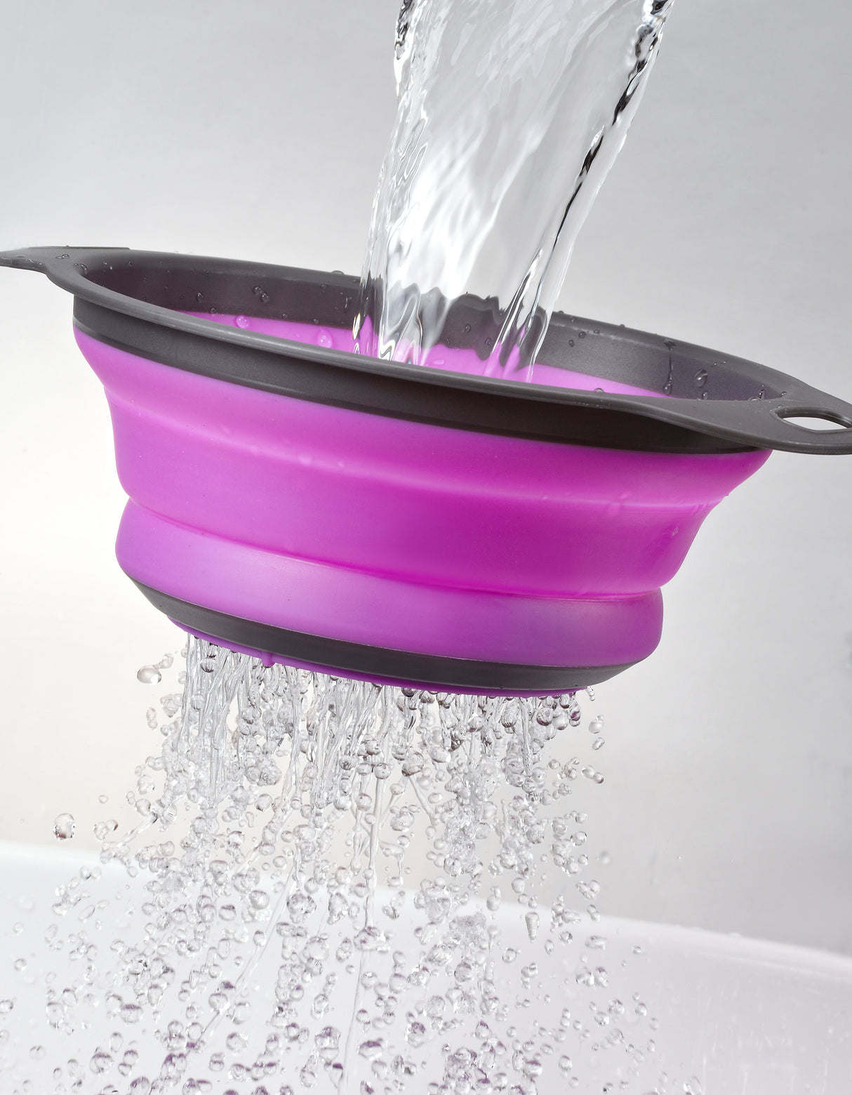 PurpleChef 2 PCS Nesting Strainer Bowl