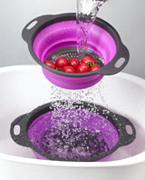 PurpleChef 2 PCS Nesting Strainer Bowl