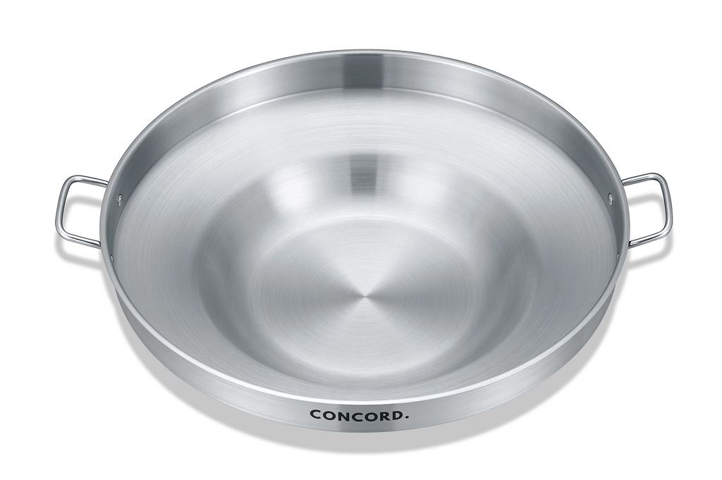 Concord Stainless Steel Comal Frying Bowl Cookware 22
