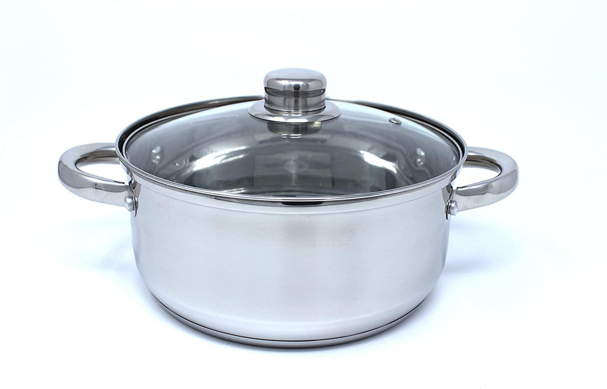 7-Piece Stainless Steel Cookware Set - Concord Cookware Inc