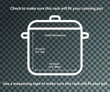 12" Stainless Steel Canning Rack (2 Pack) - Concord Cookware Inc