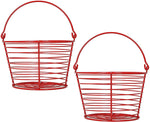 8" Egg Basket (2 Pack)(Blue, Grey, Red) - Concord Cookware Inc