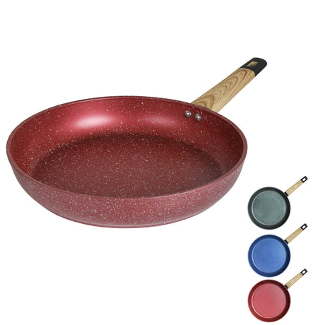 Art of Cooking 12" Granite Nonstick Frying Pan (Canyon Red, Ocean Blue, Forest Green) - Concord Cookware Inc