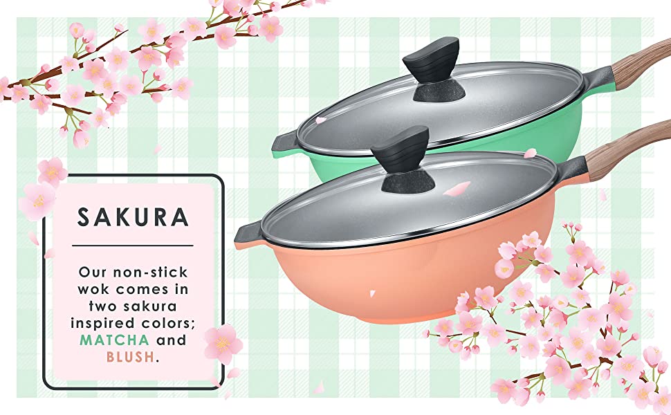 13" INOBLE Non-stick Wok