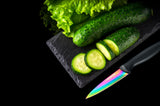 PurpleChef Iridescent Kitchen Knives Set