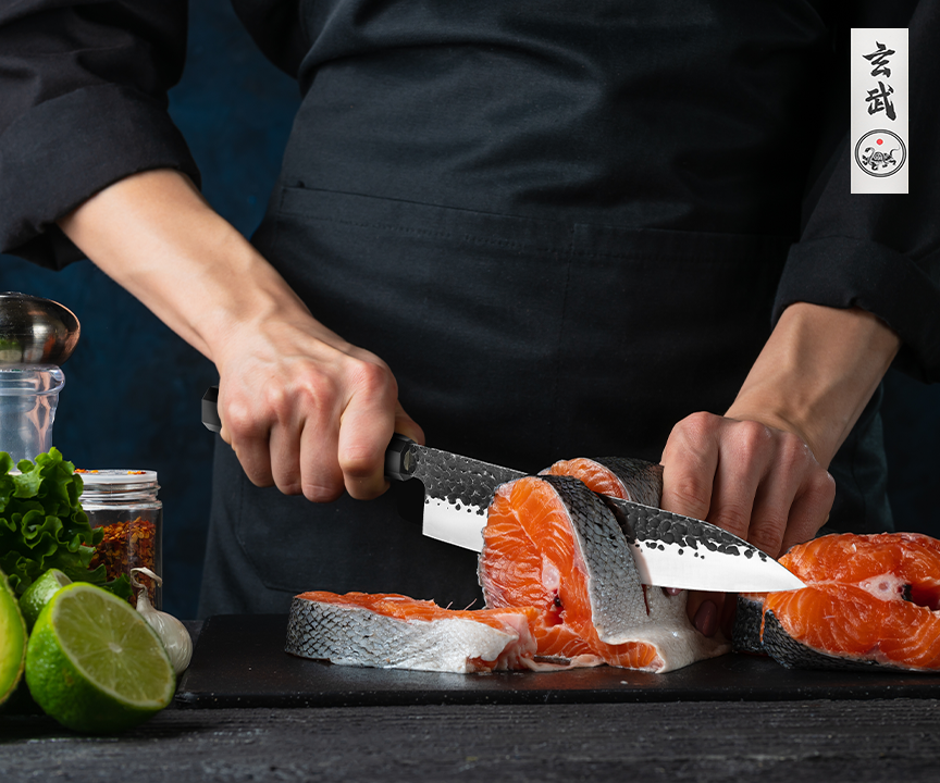 Genbu Santoku Knife