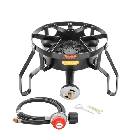 Banjo Single Burner 16" Portable Gas Stove & Single Propane Burner - Concord Cookware Inc