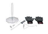 6 PCS Stainless Steel Turkey Fryer Kit