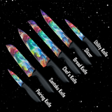 PurpleChef Cosmos Kitchen Knives Set