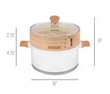 10" Bamboo Steamers (24CM)