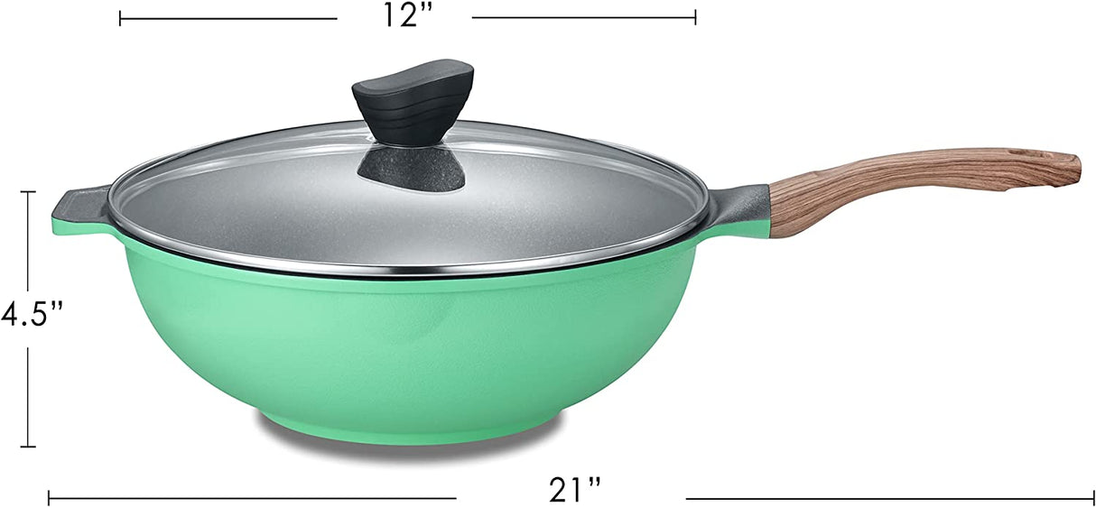 13" INOBLE Non-stick Wok