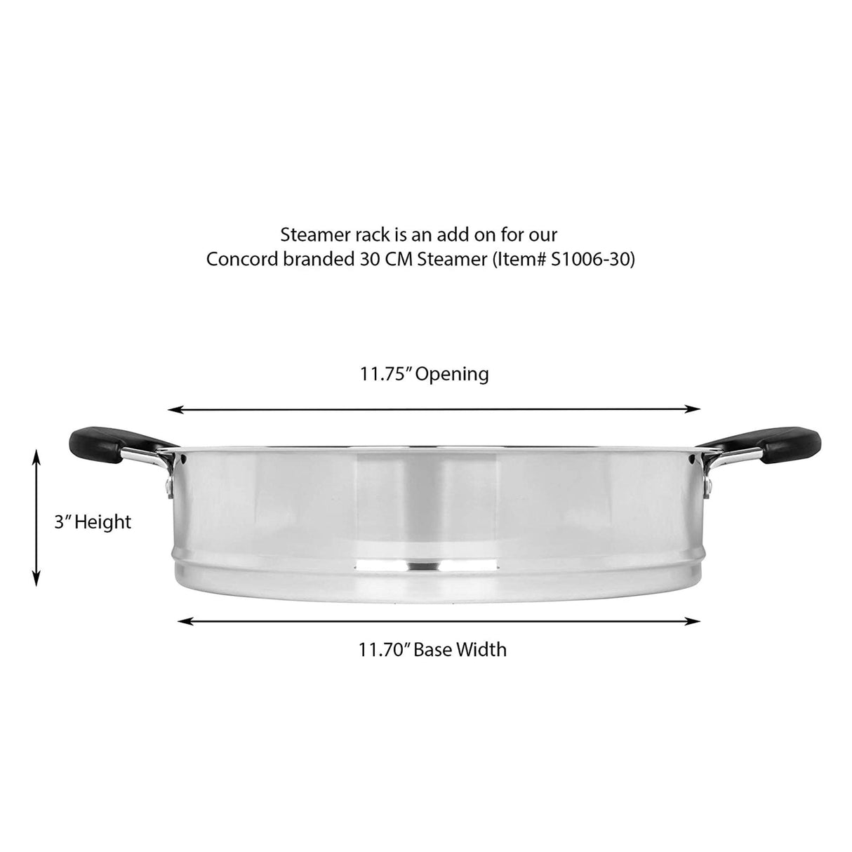 30 CM Steamer Rack - Concord Cookware Inc