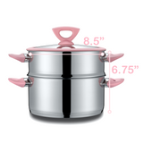 3 Quart Colorful Steamers