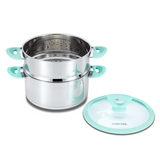 3 Quart Colorful Steamers